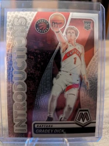 2023-24 Mosaic GRADEY DICK Introductions Rookie RC #6 - Picture 1 of 2
