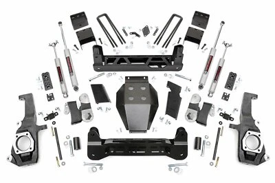 Rough Country 5in GM NTD Suspension Lift Kit 11-19 2500HD/3500HD - Image 1 of 4