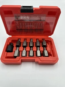 12Pcs Screw Extractor Set Hex Head Multi-Spline Easy Out Bolt Extractor Set - Picture 1 of 6