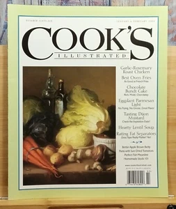 Cook's Illustrated Magazine ISSUE #66 January/February 2004 - Picture 1 of 10