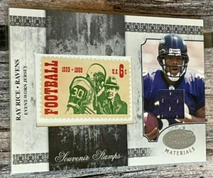 Ray Rice 2008 Leaf Certified Materials Souvenir Stamps 1969 Card #16 Raven 22/25 - Picture 1 of 2