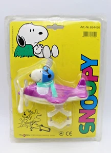 Snoopy Fahrrad Lenker Flugzeug Figur mit Propeller -Vintage 1958 Made in Germany - Bild 1 von 5