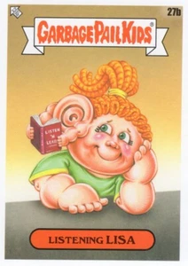 2022 GARBAGE PAIL KIDS GPK BOOK WORMS BASE LISTENING LISA 27b PACK FRESH NM/M - Picture 1 of 1