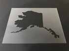 Alaska #1 Stencil 10mm or 7mm Thick, States, College, Outline, Crafts