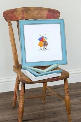 A1 A2 A3 A4 A5 Photo Frame Emmeline  Picture  Poster Frames Light Blue , Green  - Image 1 of 4