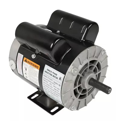 3450 RPM 2 HP SPL Compressor Duty Electric Motor 5/8" Shaft 120/240 Volt 56Frame - Image 1 of 4