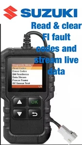 Suzuki Motorcycle OBD Fault Diagnostic Code Scanner SV 650 DL 650 2018 Onwards - Picture 1 of 3