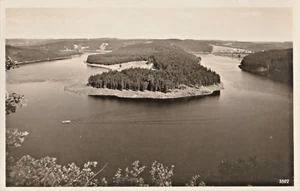 Saaletalsperre Bleiloch Stausee vom Heinrichstein verschickt nach Plauen AK - Bild 1 von 2