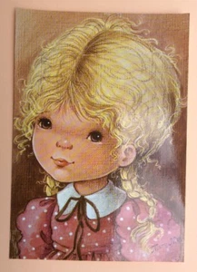 Dessin MARY MAY CHICO CHICA Format A4 21x30 cm Dibujo Caricaturas Postales - Picture 1 of 4