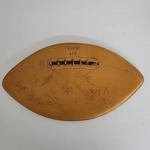 Rawlings AFP Flay Football With Unknown Autographs - Picture 1 of 3