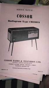 cossor radiogram type cr150ia service manual - Picture 1 of 1