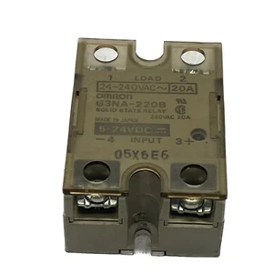 NEW OLD STOCK Omron 24-240VAC 20A 5-24VDC Solid State Relay G3NA-220B - Picture 1 of 5