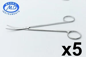 5x Metzenbaum Dissecting Scissor Blunt tip 7" Curved OR Surgical Instruments - Picture 1 of 19