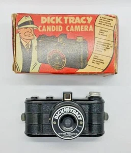 1940s Dick Tracy Candid Camera by Seymour Sales Co in Chicago w/ Box & Paperwork - Picture 1 of 12