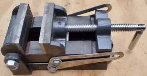 Vintage Machinist Schraubstock mit Winkellift 3 1/2" Backen - Bild 1 von 10