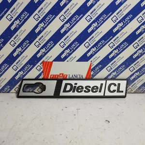 SIGLA MODELLO IN ALLUMINIO ''DIESEL CL'' DX FIAT RITMO DIESEL ORIGINALE 4459911 - Imagen 1 de 5
