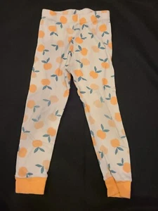Pre-Owned No Brand Pajama Pants With Peaches Size 5T - Picture 1 of 2