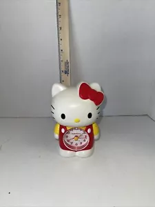 Hello Kitty Vintage Quartz Musical Alarm Clock 6" TESTED - Picture 1 of 4