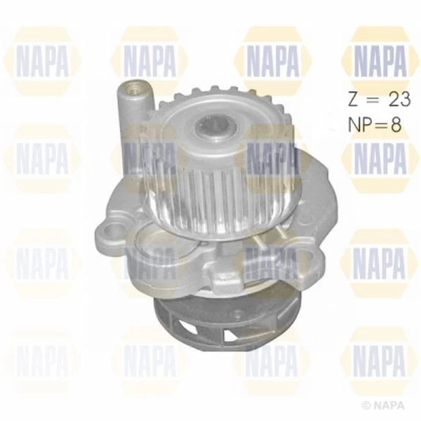 Water Pump FOR AUDI A4 8H 1.8 02->05 Petrol Napa - Image 1 of 1