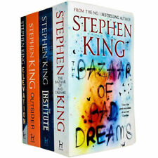 Stephen King Collection 4 Books Set(The Outsider,Elevation,The Bazaar,Institute