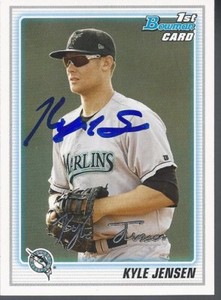 San Francisco Giants KYLE JENSEN Signed Card