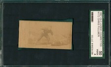 1888 N172 Old Judge Tobacco Fullmer / Tucker Baltimores 175-6 SGC VG-EX 4