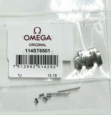 Autêntico! Omega Seamaster 14mm link de aço para pulseira de relógio # 650/1827 6501827 - Imagem 1 de 2