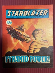 Starblazer Comic Space Fiction Adventure #58 1981 Pyramid Power 856f - Picture 1 of 2