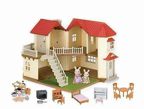 Calico Critters CC2066 Luxury Cloverleaf Townhome Gift Set