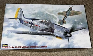 Hasegawa Focke-Wulf Fw190A-5 Staffel Leader Modelo Kit Escala 1/48 Artículo 09216 - Imagen 1 de 5