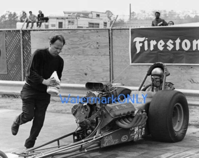 "Sneaky Pete" Robinson & "Connie Kalitta" 427 SOHC Top Fuel Dragster ¡FOTO! #(8) Foto 1 de 2