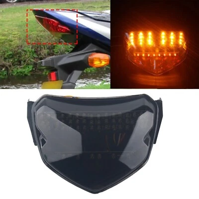 Luz trasera integrada LED para Suzuki GSXR600 GSXR750 2004 2005 señales de giro de freno Foto 1 de 4