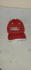 Brandon Burlsworth Golf Classic Hat Adjustable Strapback Nwot Red #77 Outdoor... - Picture 1 of 7