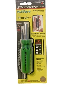 PICQUIC MULTIQUE - Slim Handle Multi-Bit Driver mit 7 Bits - Gecko Green - Bild 1 von 3