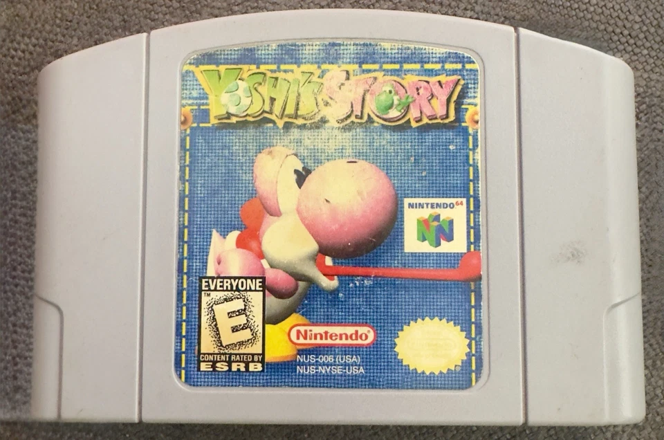 Yoshi's Story Nintendo 64 Game Cartridge - Image 1 of 1