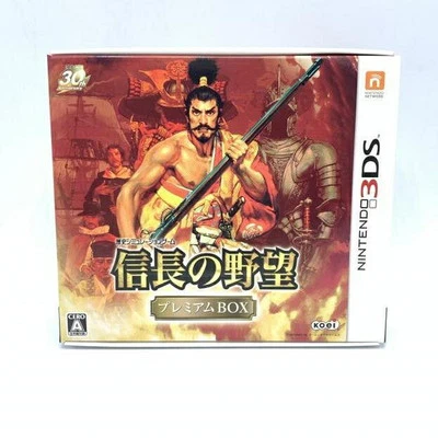 Nobunaga no Yabou Premium Box Nintendo 3DS Japan Import Free shipping FedEx DHL - Image 1 of 4