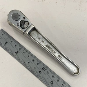 Snap-On FV71 3/8" Dr. Ratchet 6" Long Vintage Made In USA bn4384 - Picture 1 of 6