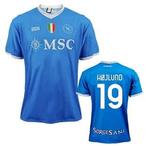 Maglia Hojlund Napoli 2025 2026 adulto e bambino scudetto ufficiale Home 19 - Picture 1 of 2