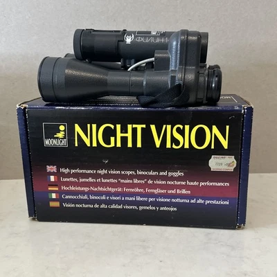 Moonlight MPN-40K Russian Night Vision Binoculars 4x Tested Work Soviet Era (M) - Image 1 of 4
