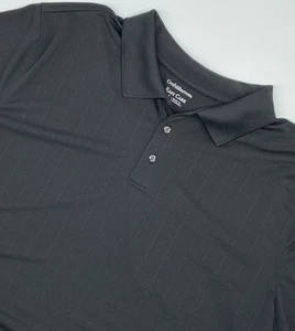Croft & Barrow Polo Men’s XXL Black Easy Care Cool Dry Active Golf Shirt - Picture 1 of 12