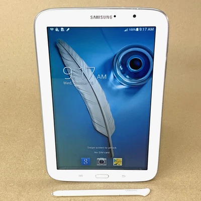 Samsung Galaxy Note 8.0" SGH-I467 16GB WiFi + AT&T Tablet w/ Stylus White Tested - Image 1 of 4