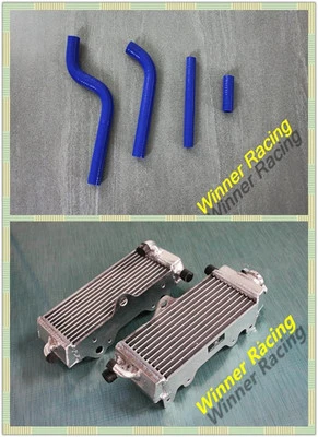 Radiador de aluminio y manguera de silicona para Yamaha YZ125 YZ 125 1996-2001 97 98 99 Foto 1 de 4