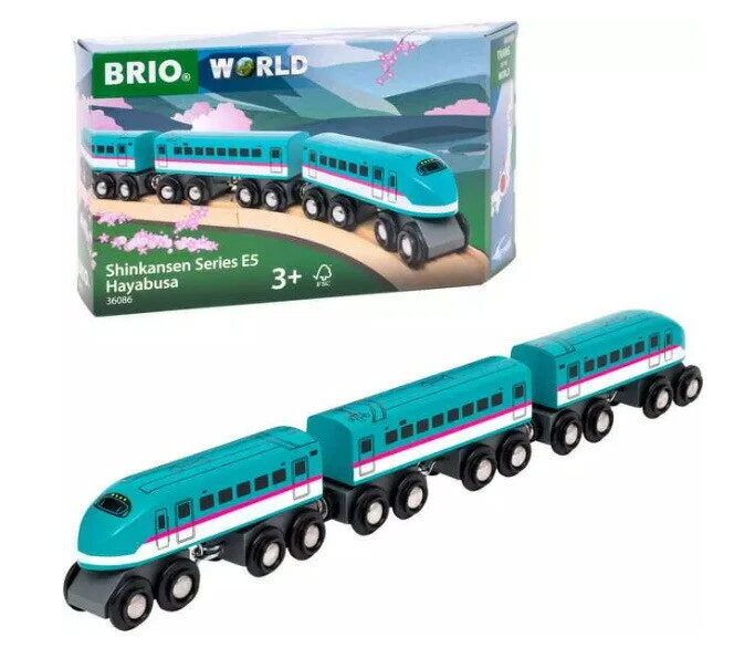 BRIO World Railway Series Shinkansen E5 Series Hayabusa 36086