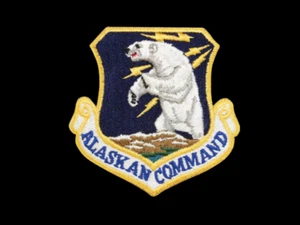 ALASKAN COMMAND AIR FORCE HAT PATCH CAP VETERAN GIFT WOW - Foto 1 di 9