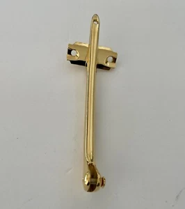 1961-1964 Impala 24k Gold Plated Hardtop Rear View Mirror Bracket - Bild 1 von 2