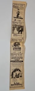 Jungle Book Grease Bad News Bears Japan Vintage Zeitungsausschnitt Filmanzeige 1978 - Bild 1 von 7