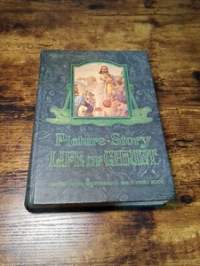 Picture Story LIFE OF CHRIST Adapted Egermeir Bible Story Book Hardback - Picture 1 of 12