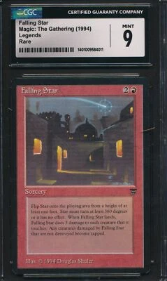 Legends Falling Star CGC 9 Graded Magic MTG (4011) -magicgraders- - Image 1 of 3