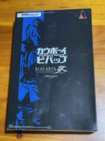 Play Arts Kai Cowboy Bebop No. 2 Vicious US Seller Action Figure Cover