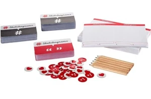 NUEVO Juego de mesa de dibujo Sketchagrams de Mattel The Makers Of Pictionary - Imagen 1 de 5